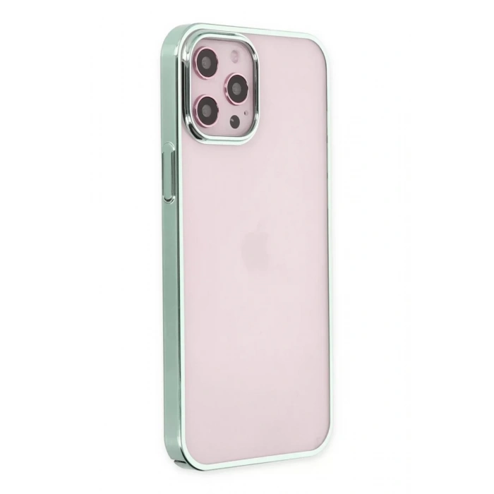 Apple iPhone 12 Pro Max Kılıf Element Silikon - Yeşil