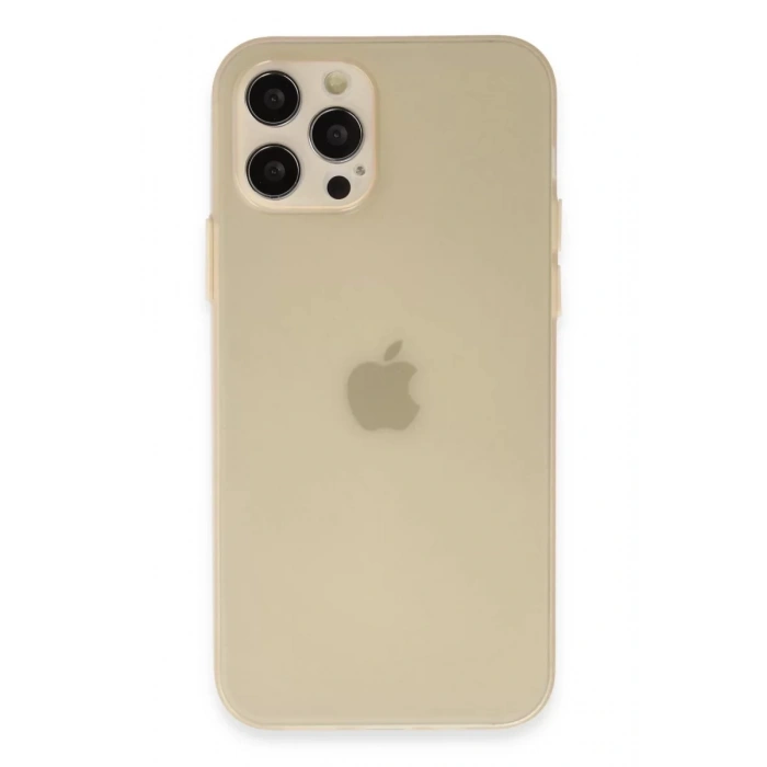Apple iPhone 12 Pro Max Kılıf Puma Silikon - Gold