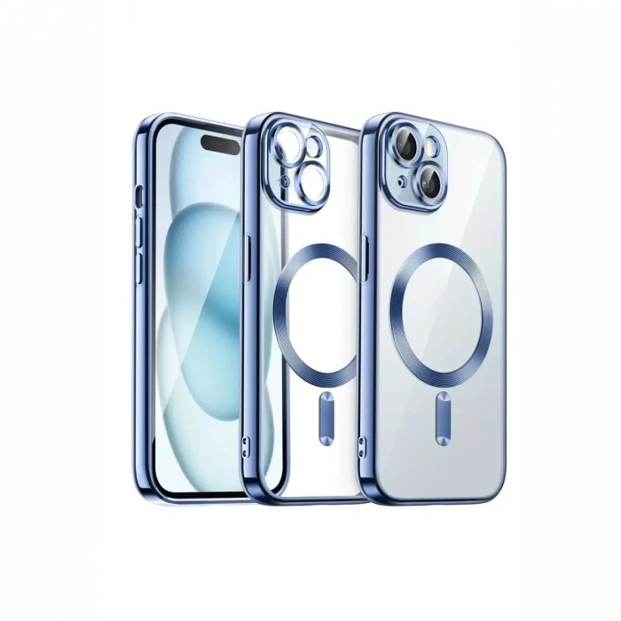 Apple iPhone 13 Kılıf Kross Magneticsafe Kapak - Sierra Blue