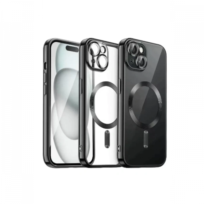 Apple iPhone 13 Kılıf Kross Magneticsafe Kapak - Siyah