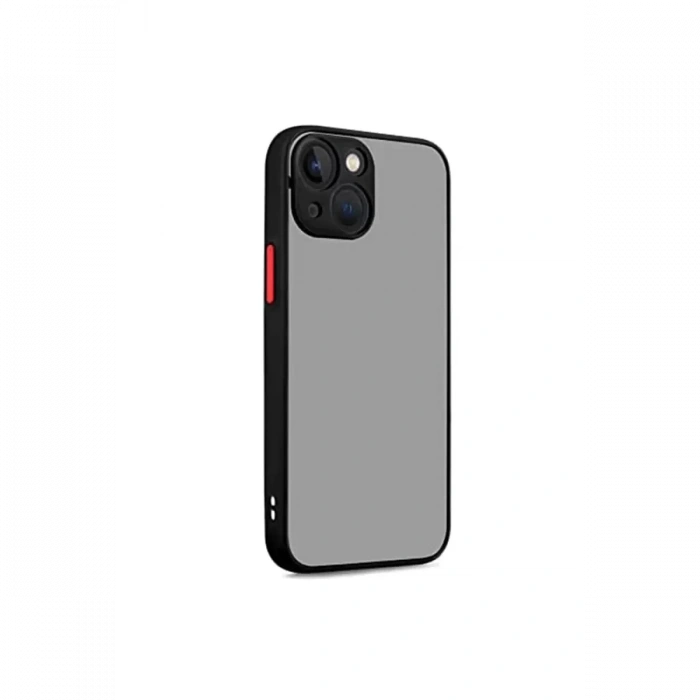 Apple iPhone 13 Kılıf Montreal Silikon Kapak - Siyah
