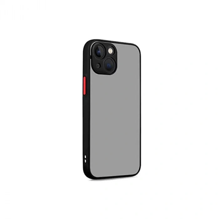 Apple iPhone 13 Kılıf Montreal Silikon Kapak - Siyah