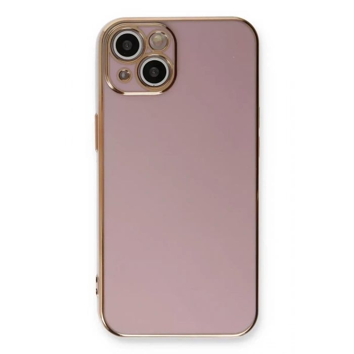 Apple iPhone 13 Kılıf Volet Silikon - Mor