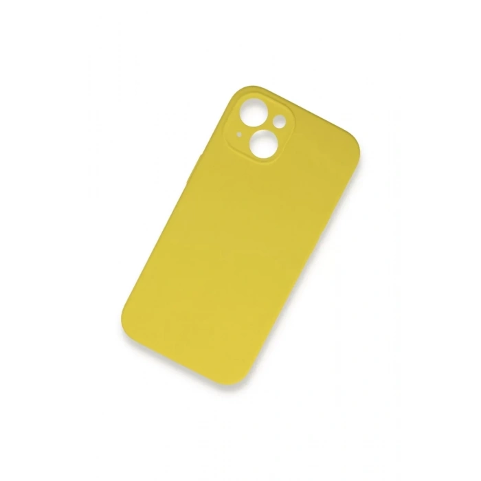 Apple iPhone 13 Mini Kılıf Lansman Legant Silikon - Sarı