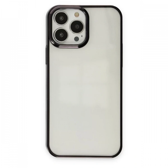 Apple iPhone 13 Pro Kılıf Element Silikon - Siyah