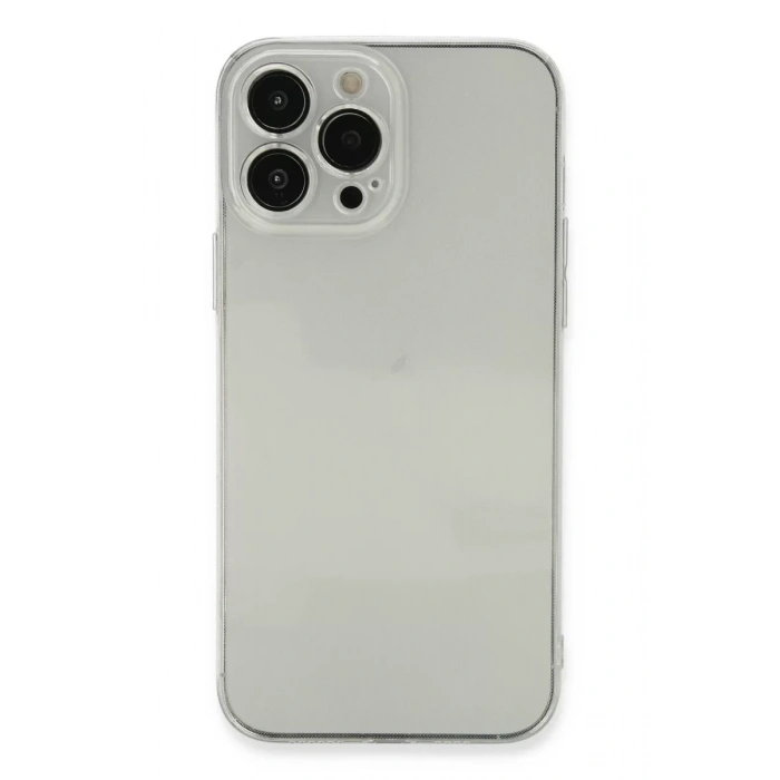 Apple iPhone 13 Pro Kılıf Fly Lens Silikon - Şeffaf