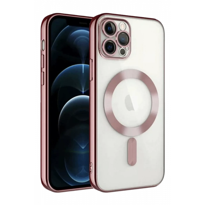 Apple iPhone 13 Pro Kılıf Kross Magneticsafe Kapak - Rose