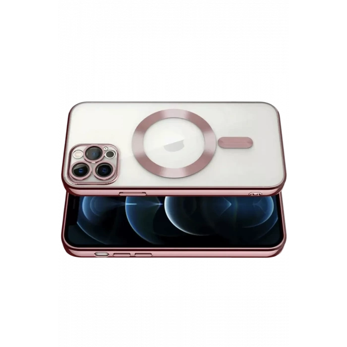 Apple iPhone 13 Pro Kılıf Kross Magneticsafe Kapak - Rose