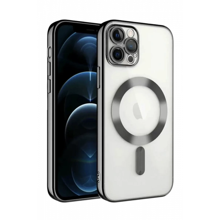 Apple iPhone 13 Pro Kılıf Kross Magneticsafe Kapak - Siyah