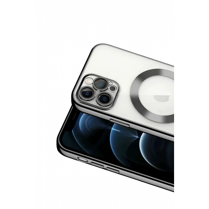 Apple iPhone 13 Pro Kılıf Kross Magneticsafe Kapak - Siyah