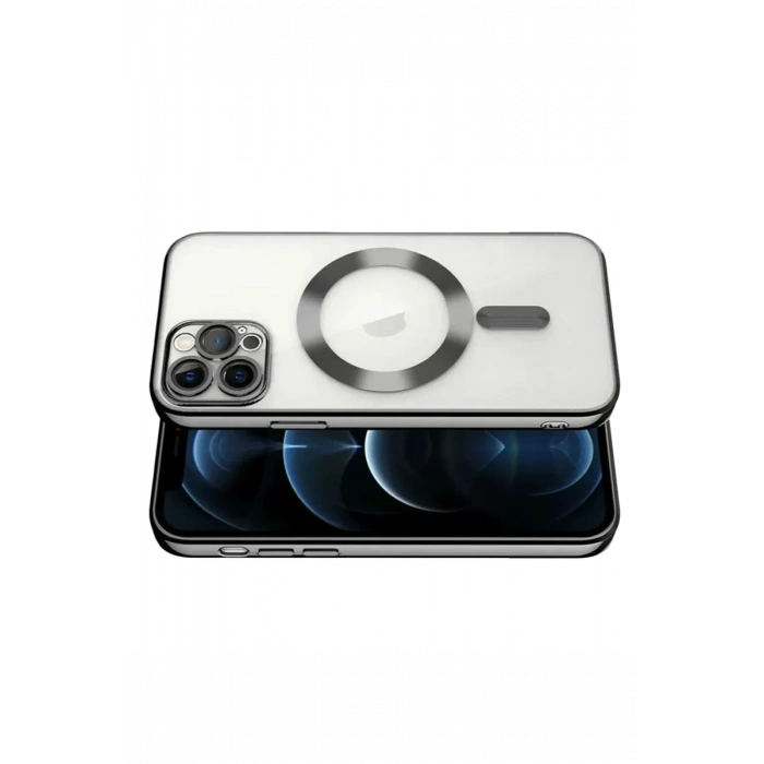 Apple iPhone 13 Pro Kılıf Kross Magneticsafe Kapak - Siyah