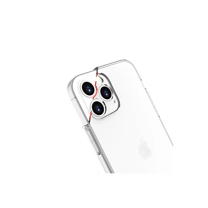 Apple iPhone 13 Pro Kılıf Lüx Şeffaf Silikon
