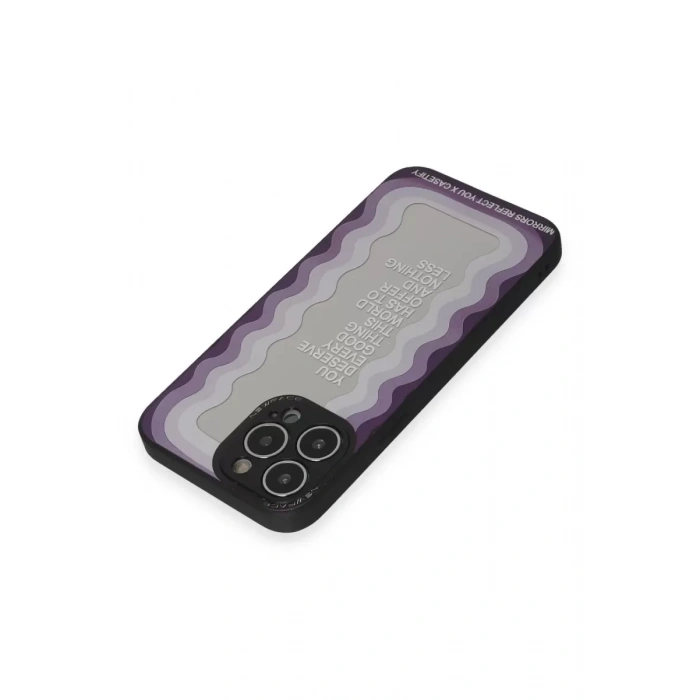 Apple iPhone 13 Pro Kılıf Mirror Desenli Kapak - Mirror - 5