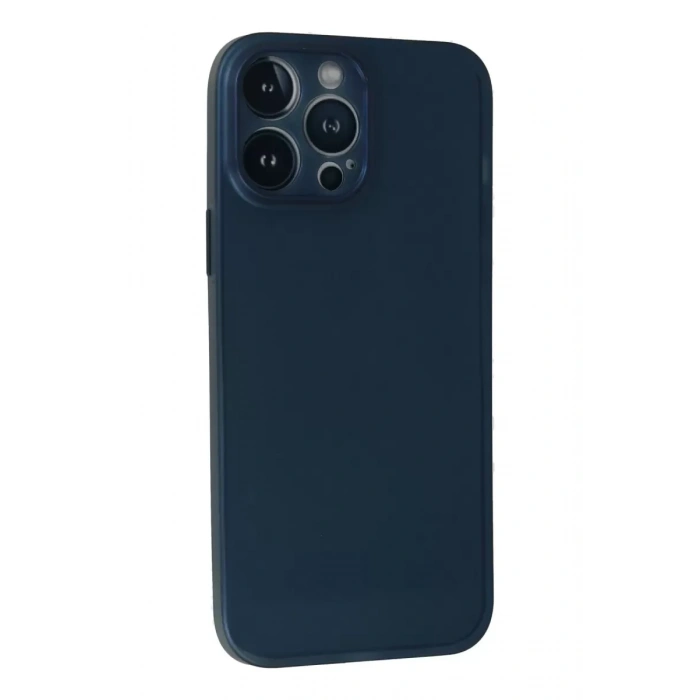 Apple iPhone 13 Pro Kılıf PP Ultra İnce Kapak - Mavi