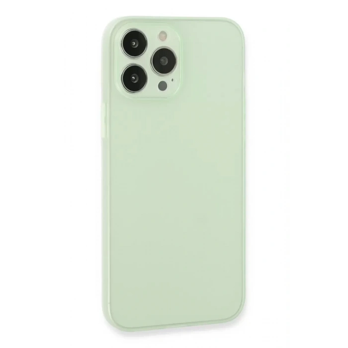 Apple iPhone 13 Pro Kılıf Puma Silikon - Açık Yeşil