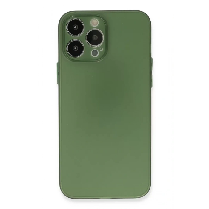 Apple iPhone 13 Pro Kılıf Puma Silikon - Yeşil