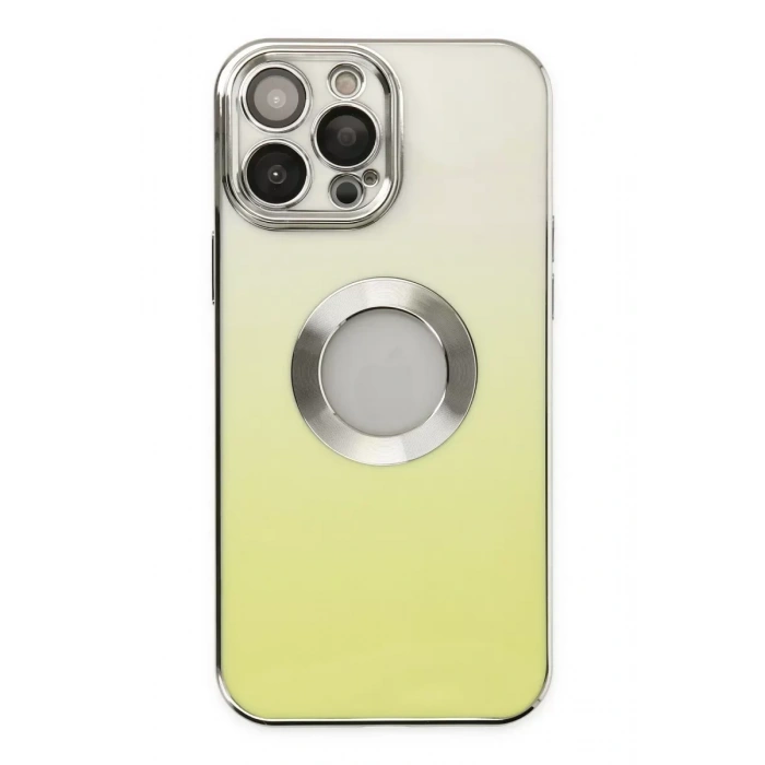 Apple iPhone 13 Pro Max Kılıf Best Silikon - Sarı