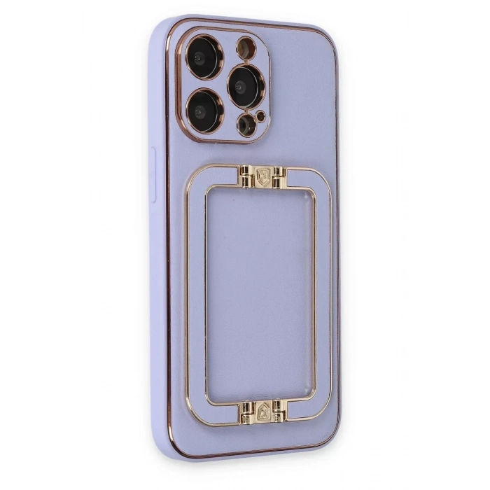Apple iPhone 13 Pro Max Kılıf Coco Elit Kapak - Lila