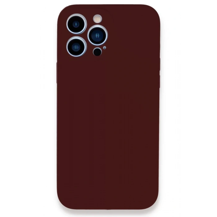 Apple iPhone 13 Pro Max Kılıf Lansman Legant Silikon - Bordo
