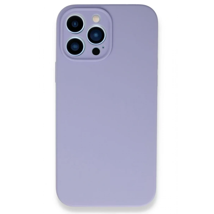 Apple iPhone 13 Pro Max Kılıf Lansman Legant Silikon - Lila