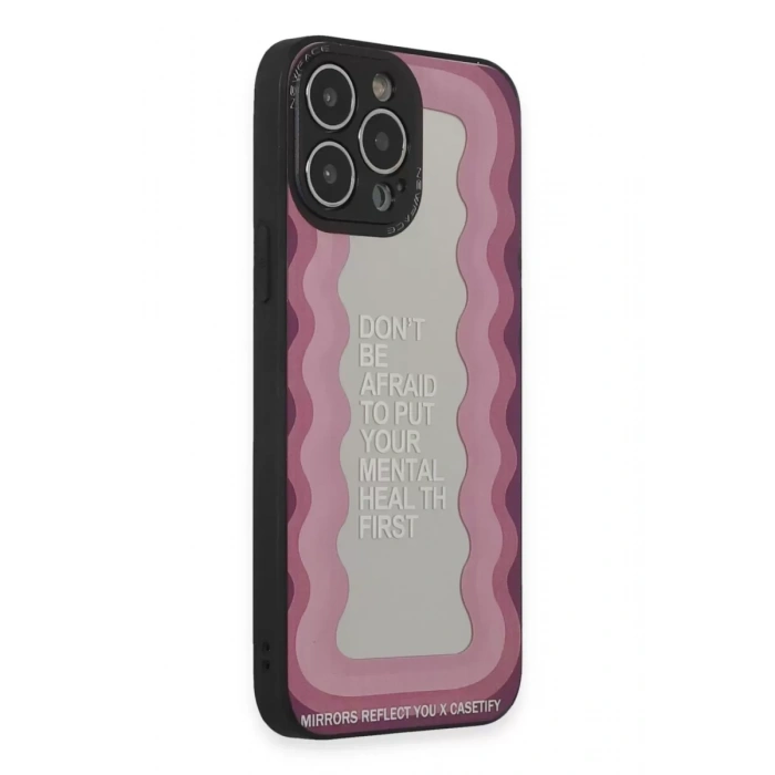 Apple iPhone 13 Pro Max Kılıf Mirror Desenli Kapak - Mirror - 11