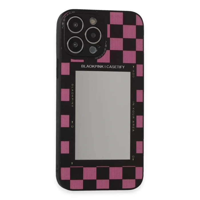 Apple iPhone 13 Pro Max Kılıf Mirror Desenli Kapak - Mirror - 8
