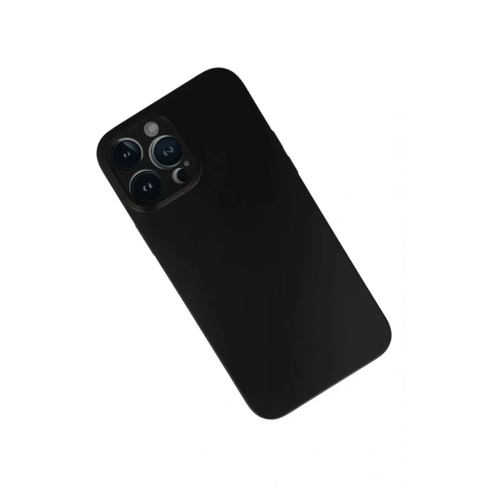 Apple iPhone 13 Pro Max Kılıf PP Ultra İnce Kapak - Siyah