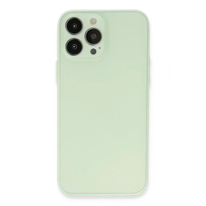 Apple iPhone 13 Pro Max Kılıf Puma Silikon - Açık Yeşil