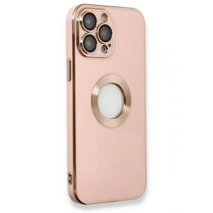Apple iPhone 13 Pro Max Kılıf Store Silikon - Pembe