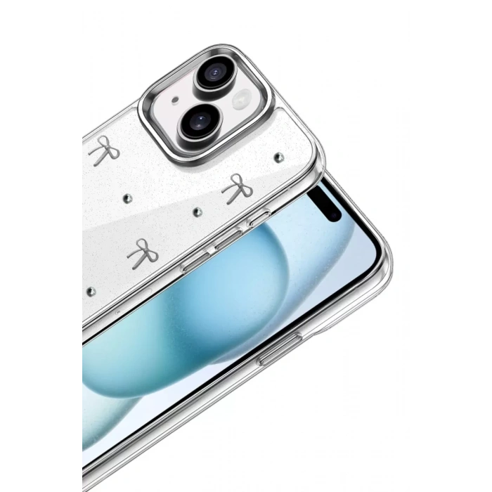 Apple iPhone 14 Fiyonk Desenli Kapak - Desen 5