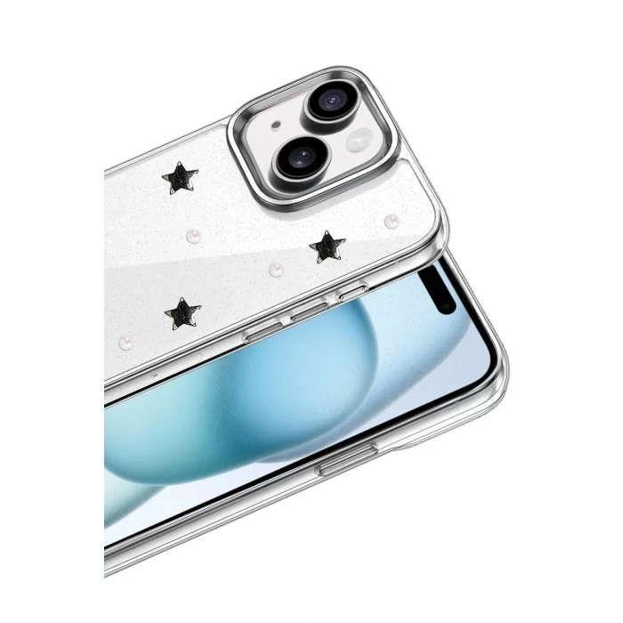 Apple iPhone 14 Fiyonk Desenli Kapak - Desen 7