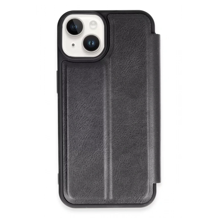 Apple iPhone 14 Kılıf Flip Cover - Siyah