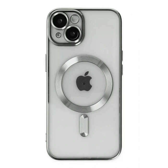 Apple iPhone 14 Kılıf Kross Magneticsafe Kapak - Gümüş