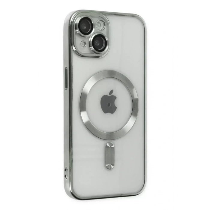 Apple iPhone 14 Kılıf Kross Magneticsafe Kapak - Gümüş