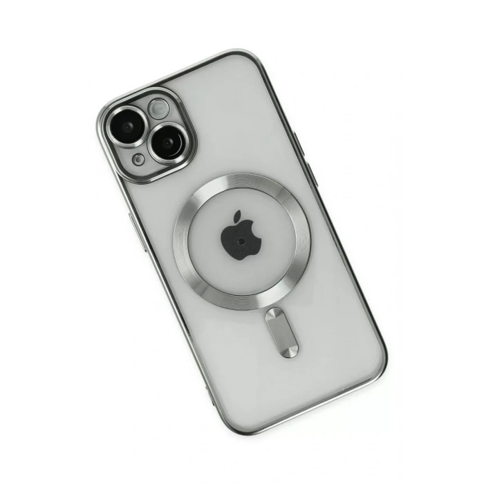 Apple iPhone 14 Kılıf Kross Magneticsafe Kapak - Gümüş