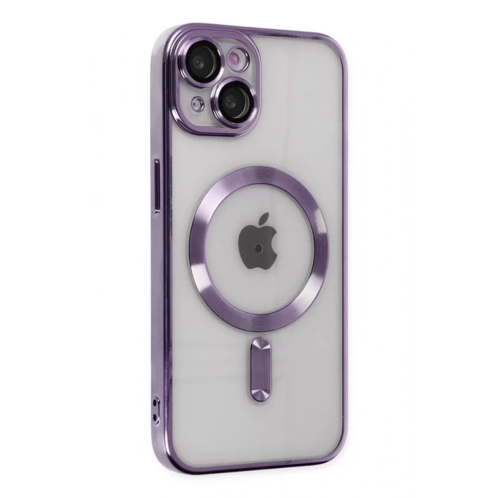 Apple iPhone 14 Kılıf Kross Magneticsafe Kapak - Mor