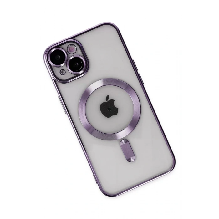 Apple iPhone 14 Kılıf Kross Magneticsafe Kapak - Mor