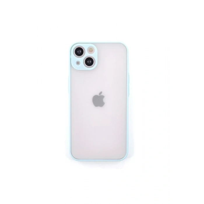 Apple iPhone 14 Kılıf Montreal Silikon Kapak - Turkuaz