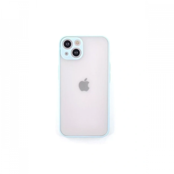 Apple iPhone 14 Kılıf Montreal Silikon Kapak - Turkuaz