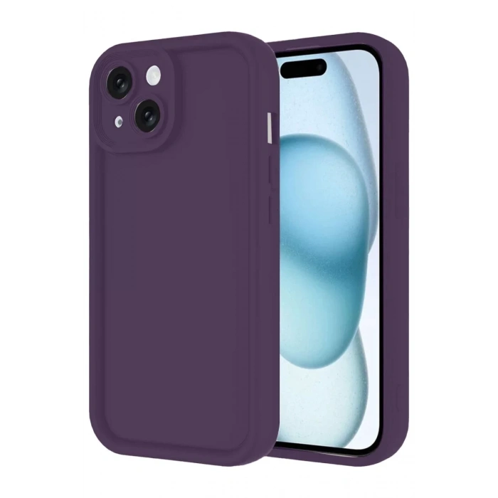 Apple iPhone 14 Kılıf Viera Silikon - Mor