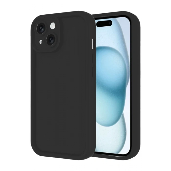 Apple iPhone 14 Kılıf Viera Silikon - Siyah