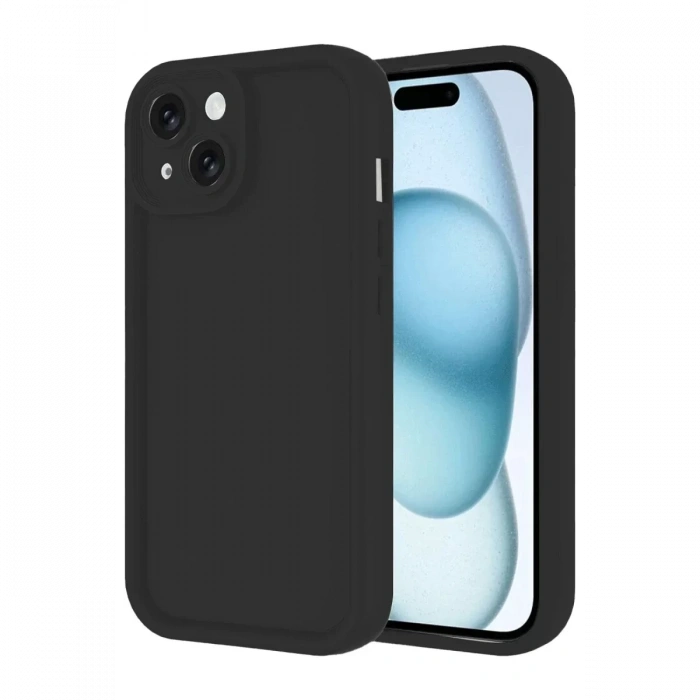 Apple iPhone 14 Kılıf Viera Silikon - Siyah