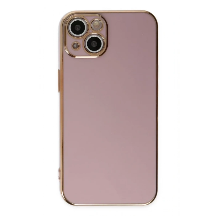 Apple iPhone 14 Kılıf Volet Silikon - Mor