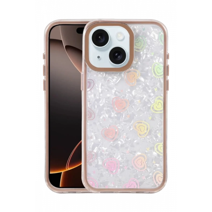 Apple iPhone 14 Lumi Desenli Kapak - Çöl Titanyum
