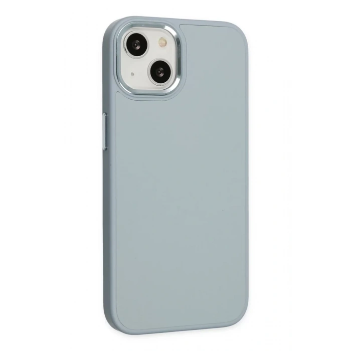 Apple iPhone 14 Plus Kılıf Asya Deri Silikon - Sierra Blue