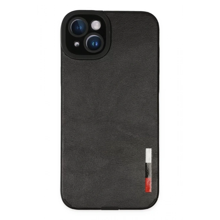 Apple iPhone 14 Plus Kılıf Loop Deri Silikon - Siyah