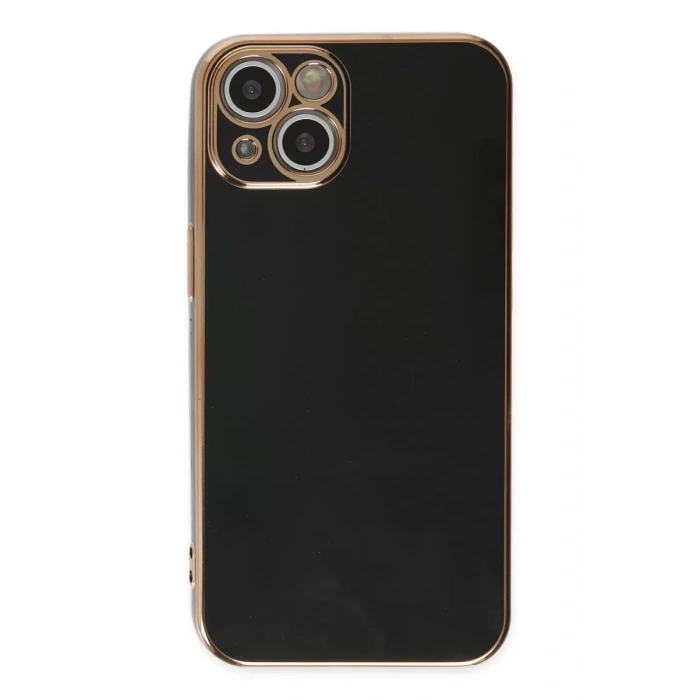 Apple iPhone 14 Plus Kılıf Volet Silikon - Siyah