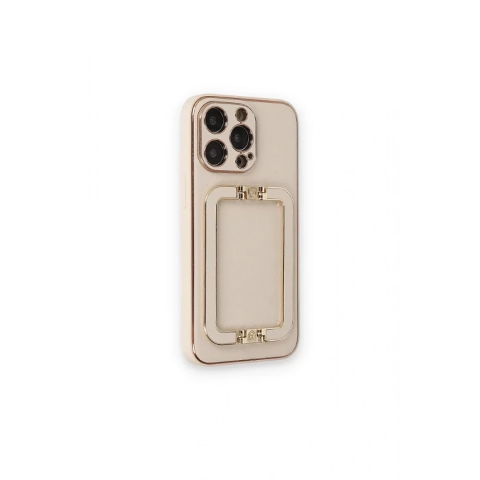Apple iPhone 14 Pro Kılıf Coco Elit Kapak - Gold