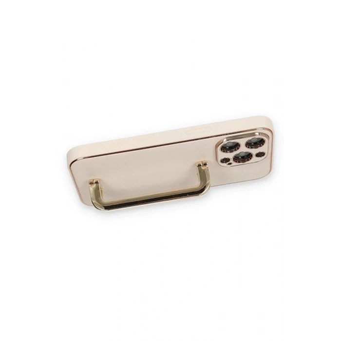 Apple iPhone 14 Pro Kılıf Coco Elit Kapak - Gold