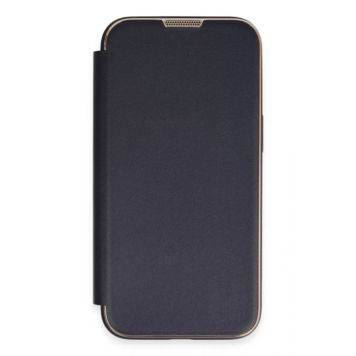 Apple iPhone 14 Pro Kılıf Dolpin Kapaklı - Lacivert